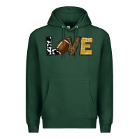 Sports Green football love Premium Hoodie - RanaPortraitStore