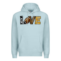 Blue Mist football love Premium Hoodie - RanaPortraitStore