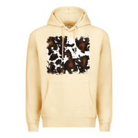 Pina Colada cowhide background Premium Hoodie - RanaPortraitStore