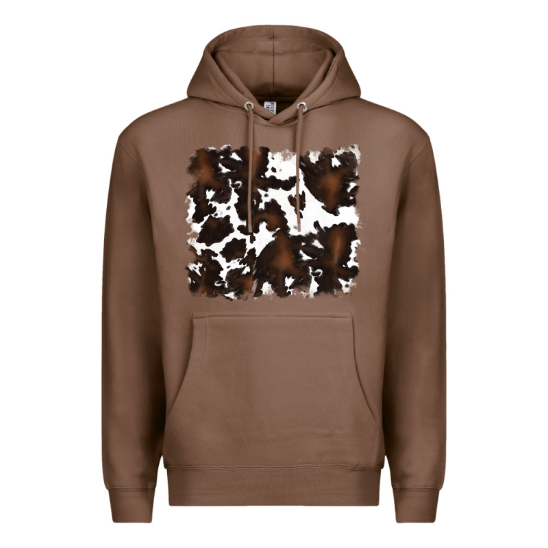 Cowhide Background Premium Hoodie by RanaPortraitStore | Teevron