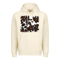 Sandshell cowhide background Premium Hoodie - RanaPortraitStore