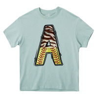 Arona softball alphabet a Heavy Core Tee - CowhideDigitalArt