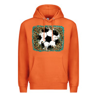 Carrot glitter soccer leopard Premium Hoodie - RanaPortraitStore