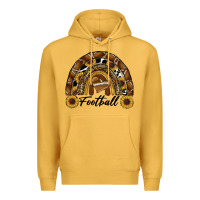 Mustard football rainbow Premium Hoodie - RanaPortraitStore