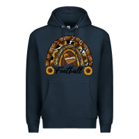 Navy football rainbow Premium Hoodie - RanaPortraitStore