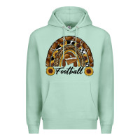Seafoam football rainbow Premium Hoodie - RanaPortraitStore