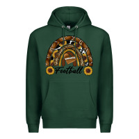 Sports Green football rainbow Premium Hoodie - RanaPortraitStore