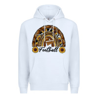 White football rainbow Premium Hoodie - RanaPortraitStore