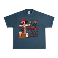 Midnight Navy let the field be joyful and all that is in it Urban Heavy Tee - Artiststas