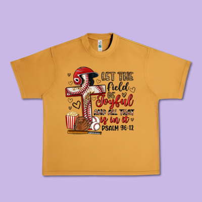 Let The Field Be Joyful And All That Is In It Urban Heavy Tee Designed By Artiststas