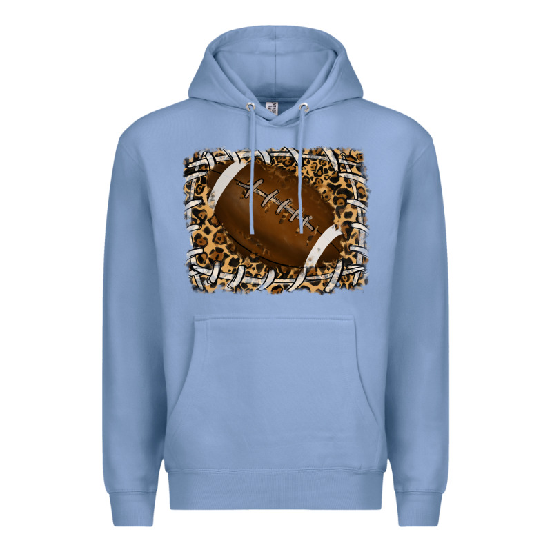 Leopard American Football Backround Premium Hoodie by RanaPortraitStore | Teevron