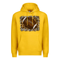 Lemon leopard american football backround Premium Hoodie - RanaPortraitStore
