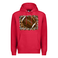 Cardinal leopard american football backround Premium Hoodie - RanaPortraitStore