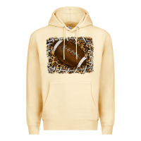 Pina Colada leopard american football backround Premium Hoodie - RanaPortraitStore
