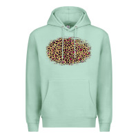 Seafoam leopard pattern Premium Hoodie - RanaPortraitStore