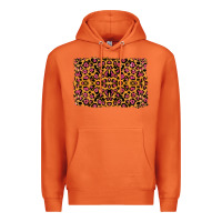 Carrot leopard glitter background Premium Hoodie - RanaPortraitStore