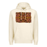Tofu leopard glitter background Premium Hoodie - RanaPortraitStore