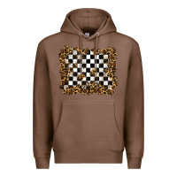Chestnut racing leopard background Premium Hoodie - RanaPortraitStore