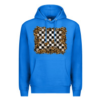 True Royal racing leopard background Premium Hoodie - RanaPortraitStore