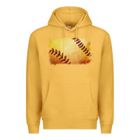 Mustard softball brushstroke Premium Hoodie - RanaPortraitStore