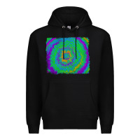 Black tie dye backround Premium Hoodie - RanaPortraitStore