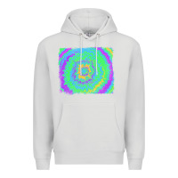 Dove Grey tie dye backround Premium Hoodie - RanaPortraitStore