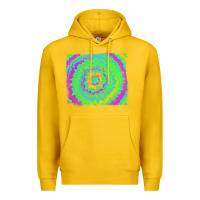 Lemon tie dye backround Premium Hoodie - RanaPortraitStore