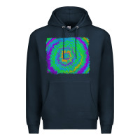 Navy tie dye backround Premium Hoodie - RanaPortraitStore