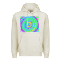 Oatmeal Heather tie dye backround Premium Hoodie - RanaPortraitStore