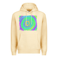 Pina Colada tie dye backround Premium Hoodie - RanaPortraitStore