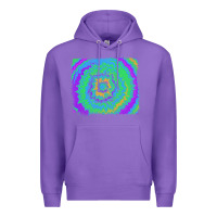 Purple tie dye backround Premium Hoodie - RanaPortraitStore