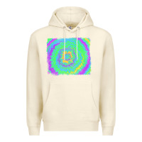 Sandshell tie dye backround Premium Hoodie - RanaPortraitStore