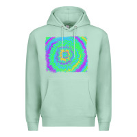 Seafoam tie dye backround Premium Hoodie - RanaPortraitStore