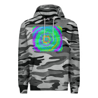 Slate Camo tie dye backround Premium Hoodie - RanaPortraitStore