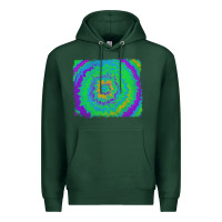 Sports Green tie dye backround Premium Hoodie - RanaPortraitStore