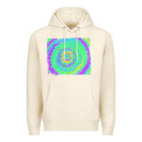 Tofu tie dye backround Premium Hoodie - RanaPortraitStore