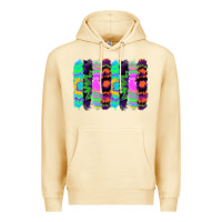 Pina Colada tie dye brushstrokes Premium Hoodie - RanaPortraitStore