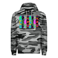 Slate Camo tie dye brushstrokes Premium Hoodie - RanaPortraitStore