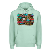 Seafoam western background Premium Hoodie - RanaPortraitStore