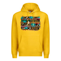 Lemon western background Premium Hoodie - RanaPortraitStore