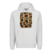 Dove Grey western  background Premium Hoodie - RanaPortraitStore