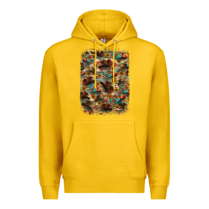 Western  Background Premium Hoodie by RanaPortraitStore | Teevron