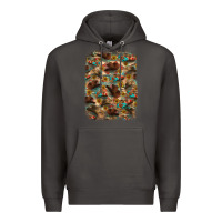 Smoke western  background Premium Hoodie - RanaPortraitStore
