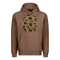 Chestnut western  background Premium Hoodie - RanaPortraitStore