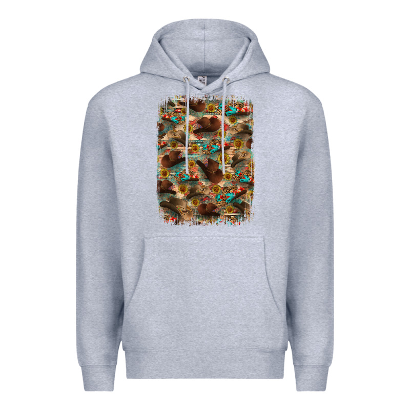 Western  Background Premium Hoodie by RanaPortraitStore | Teevron
