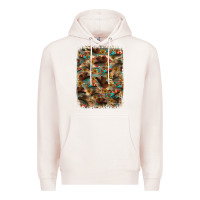 Pale Pink western  background Premium Hoodie - RanaPortraitStore