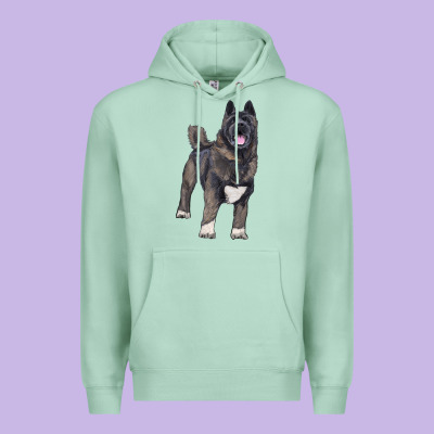 American Akita Premium Hoodie Designed By Ranaportraitstore