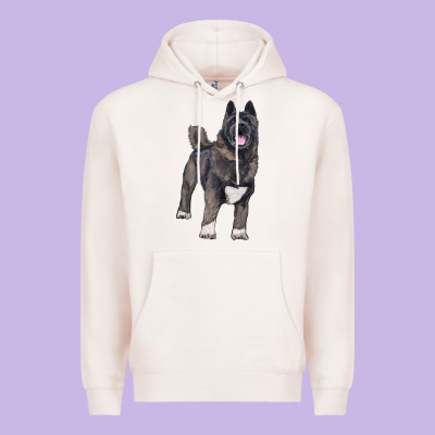 American Akita Premium Hoodie Designed By Ranaportraitstore