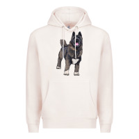 Pale Pink American akita Premium Hoodie - RanaPortraitStore