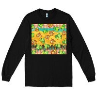 Black fall leaf tumbler Long Sleeve Tee - BarkalooDesign